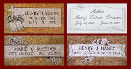 Popular Marker Design - Headstones for Graves